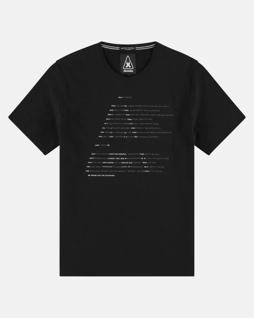 100% Katoenen Warp T-Shirt