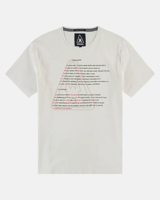 100% Katoenen Warp T-Shirt