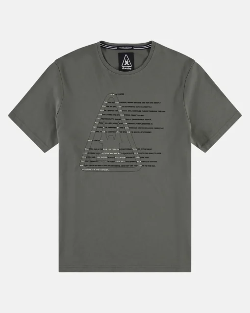 100% Katoenen Warp T-Shirt