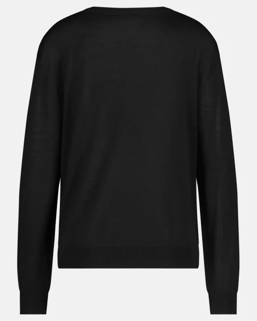 De Antistatische Merino Wool Amalfi Trui Met V-Hals