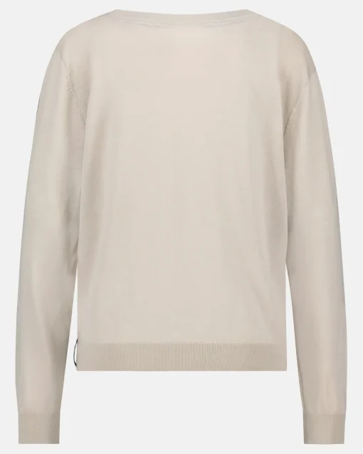 De Antistatische Merino Wool Amalfi Trui Met V-Hals