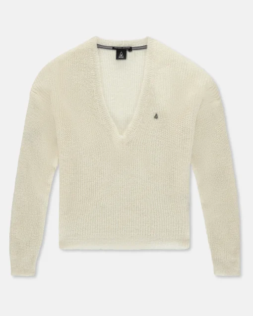 Gemeleerde Mohair Blend Trui Passion