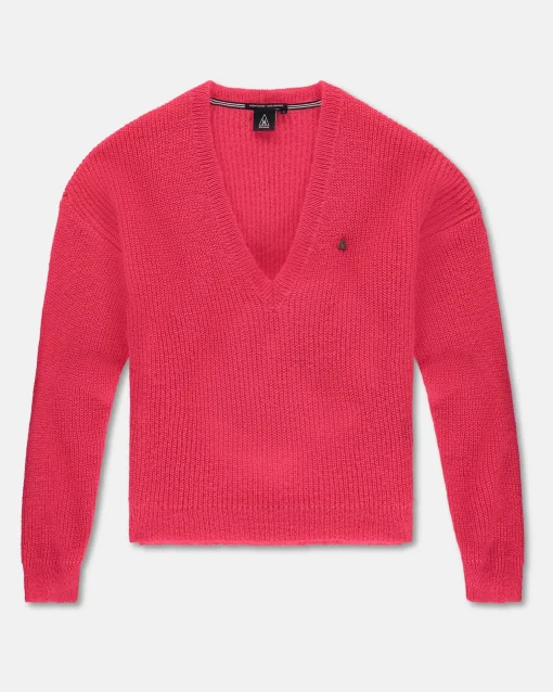Gemeleerde Mohair Blend Trui Passion