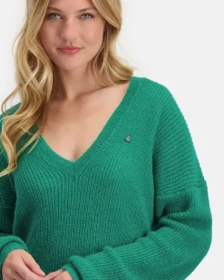 Gemeleerde Mohair Blend Trui Passion