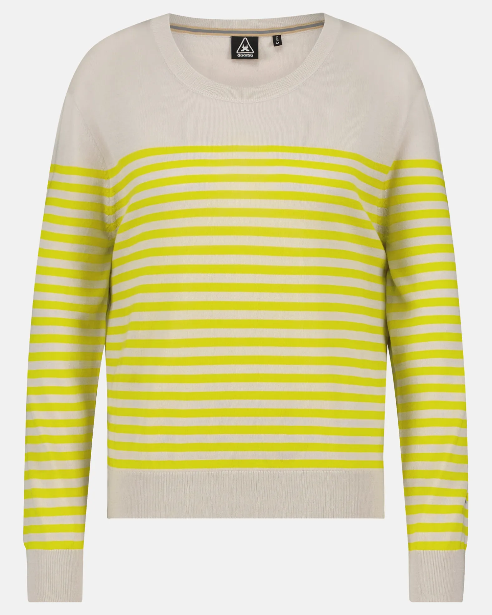 Luxueuze 100% Merino Smerlada Gestreepte Blouse