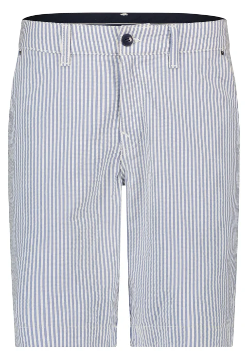 Nantes Seersucker Navy