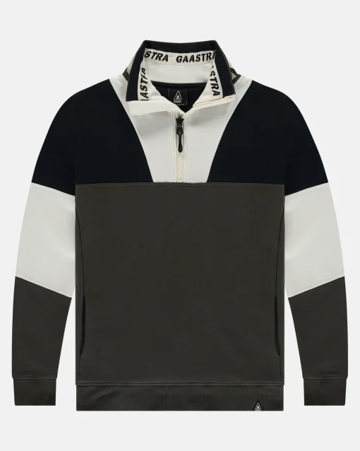Retro Trui Upstream Met Color Blocking