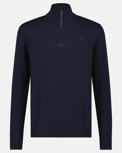 Schoener Sweater Met Halve Rits